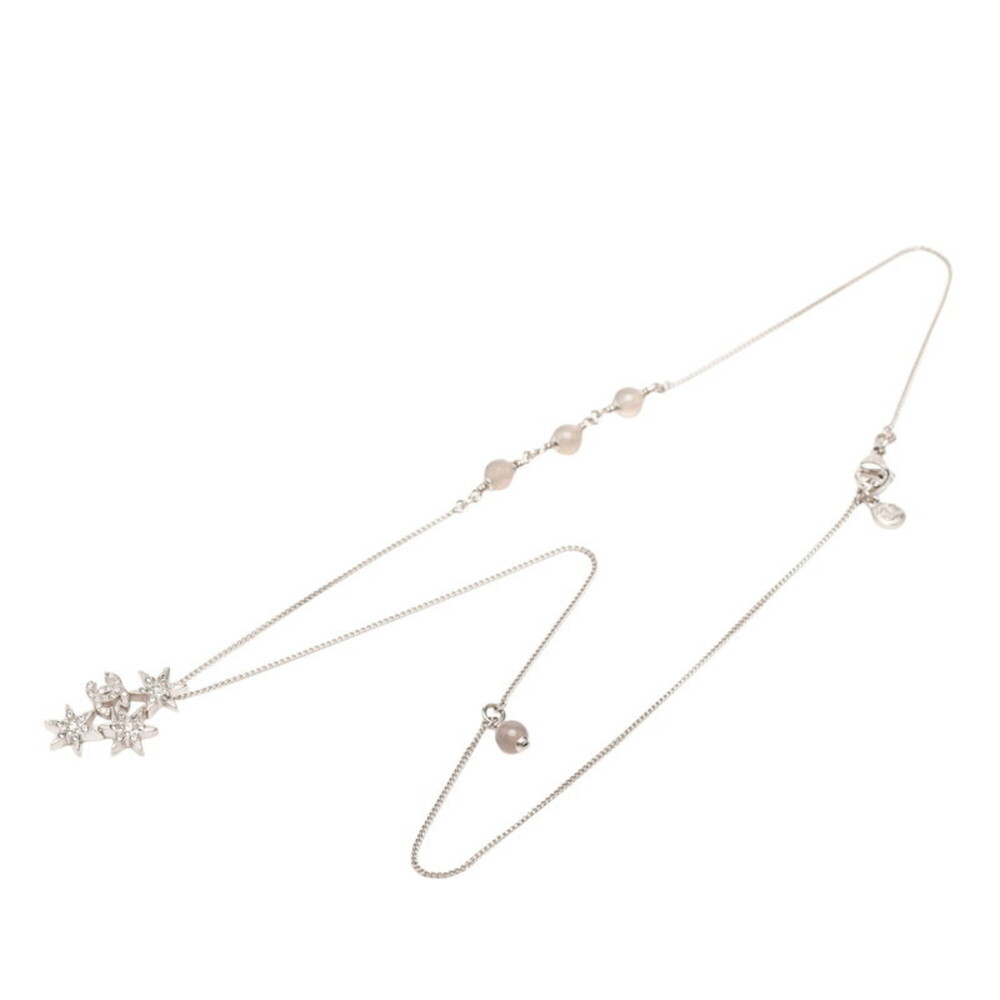 CHANEL Silver Logo Necklace - Picture 1 of 6